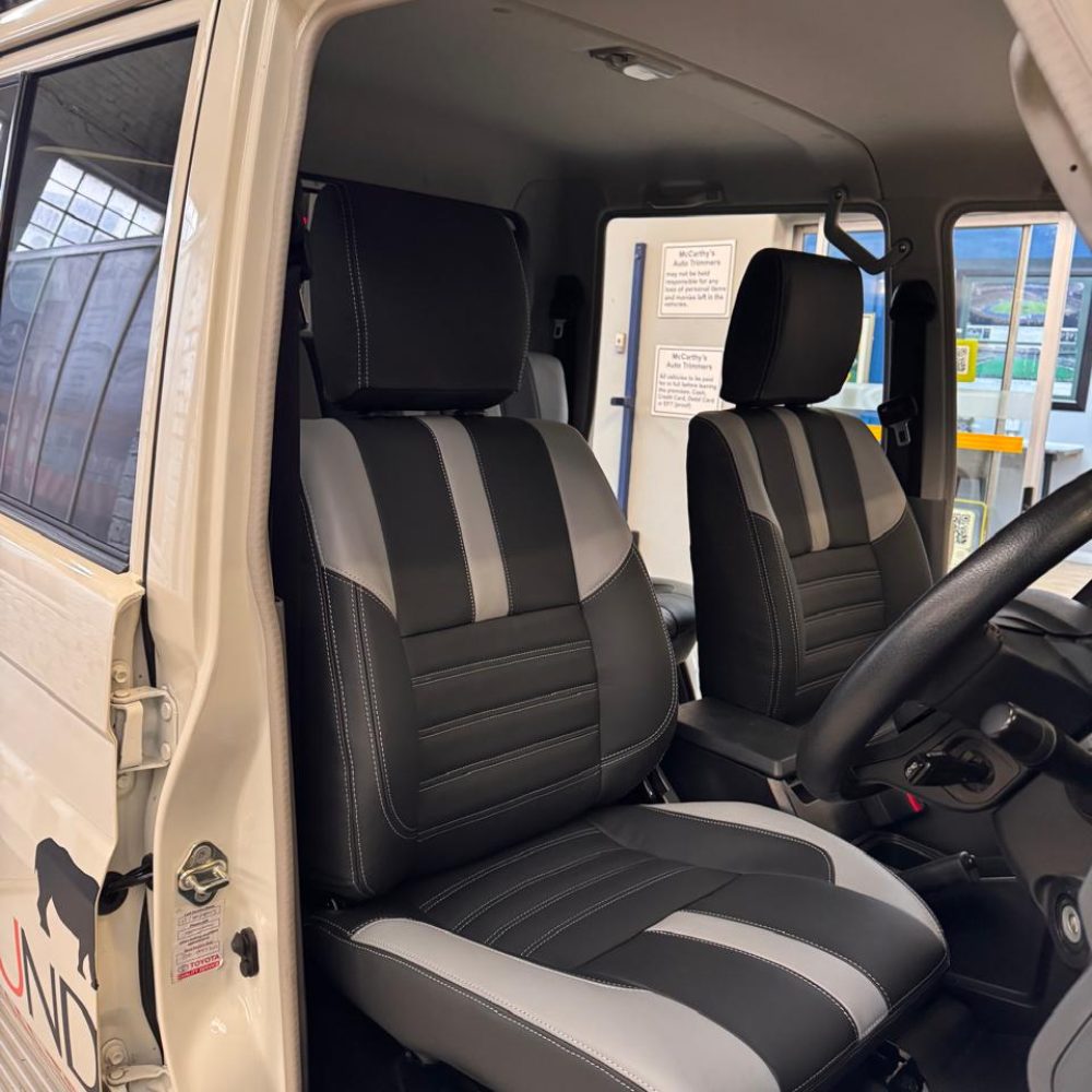 Toyota Landcruiser 79 Leather Conversion 1